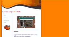 Desktop Screenshot of la-bonne-soupe.com