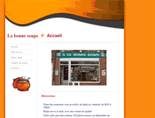 Tablet Screenshot of la-bonne-soupe.com